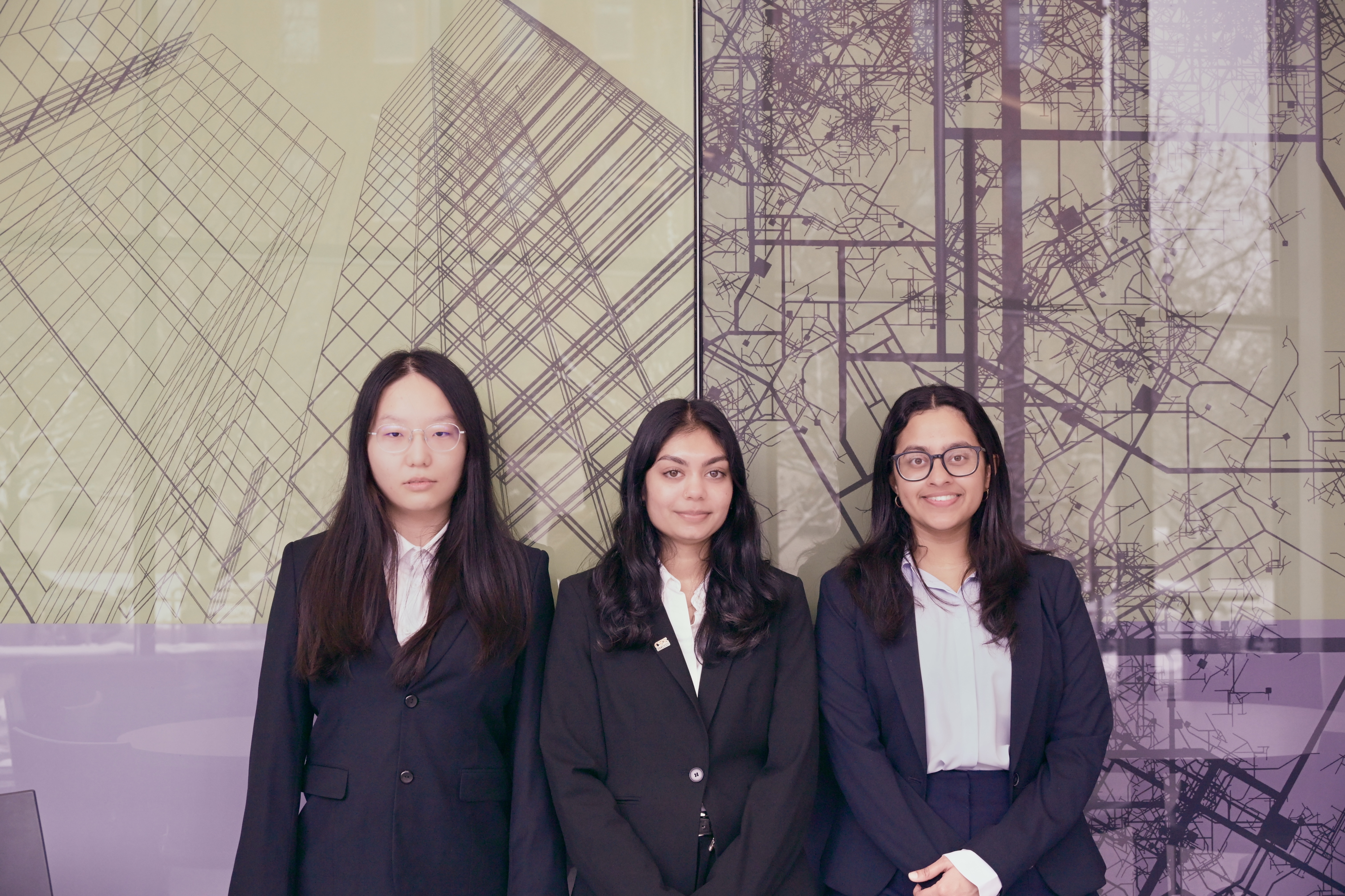 Xingrui Pei, Aarya Patel and Anushka Gautum.