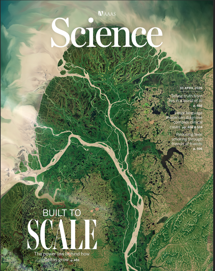 Science cover, April 2026
