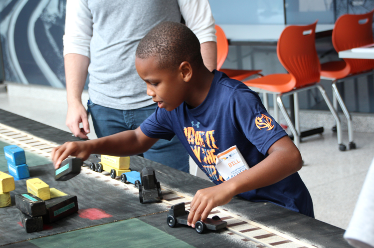 Model freight trains provided a fun way to learn about intermodal transportation