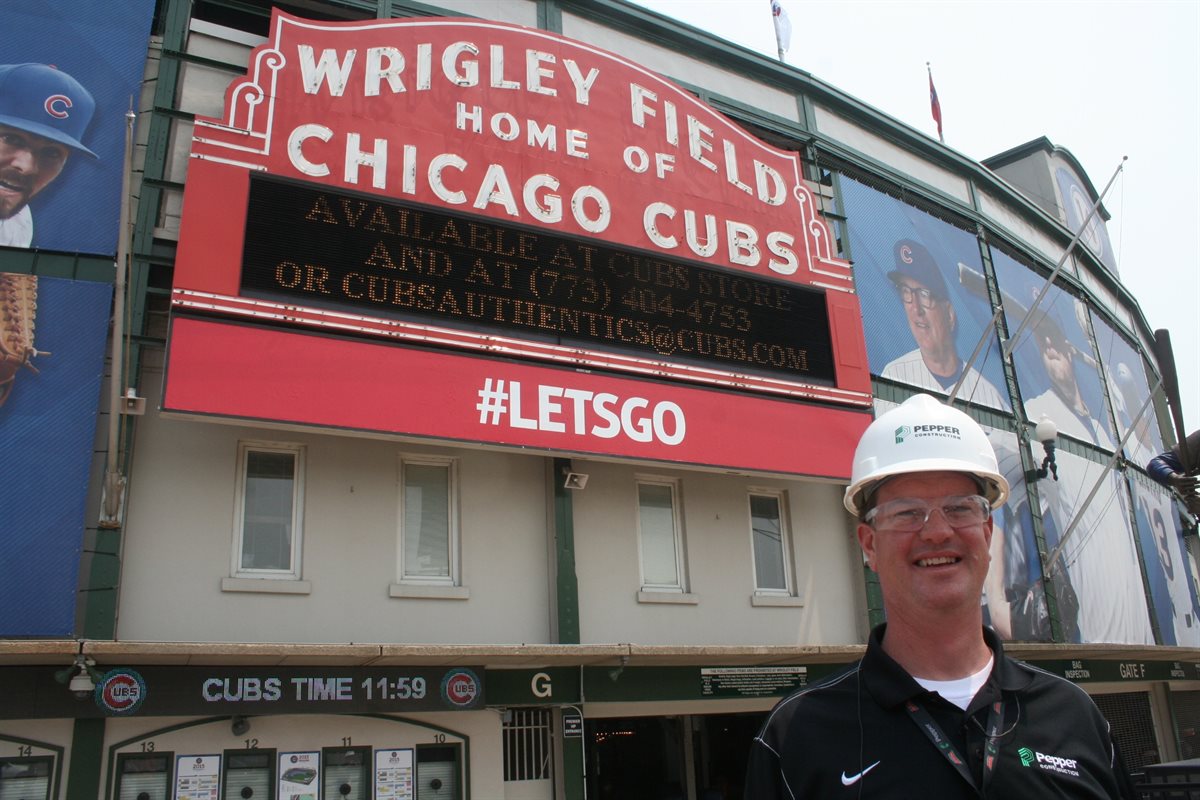 Opening day for the Chicago Cubs is a family affair