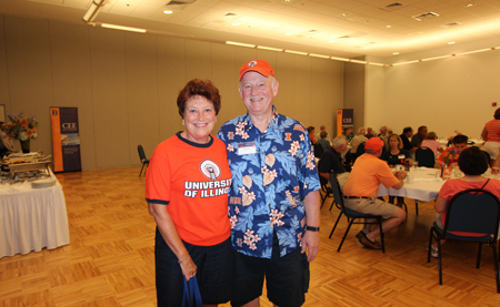 fred and paul garrott at the brunch 
