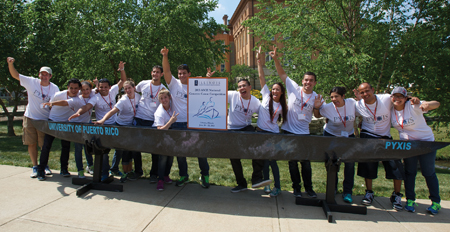 the team from the University of Puerto Rico