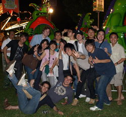 APSS'09 participants enjoy an Illinois county fair.