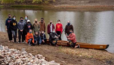 Concrete Canoe team