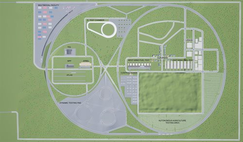 The Illinois Autonomous and Connected Track plan