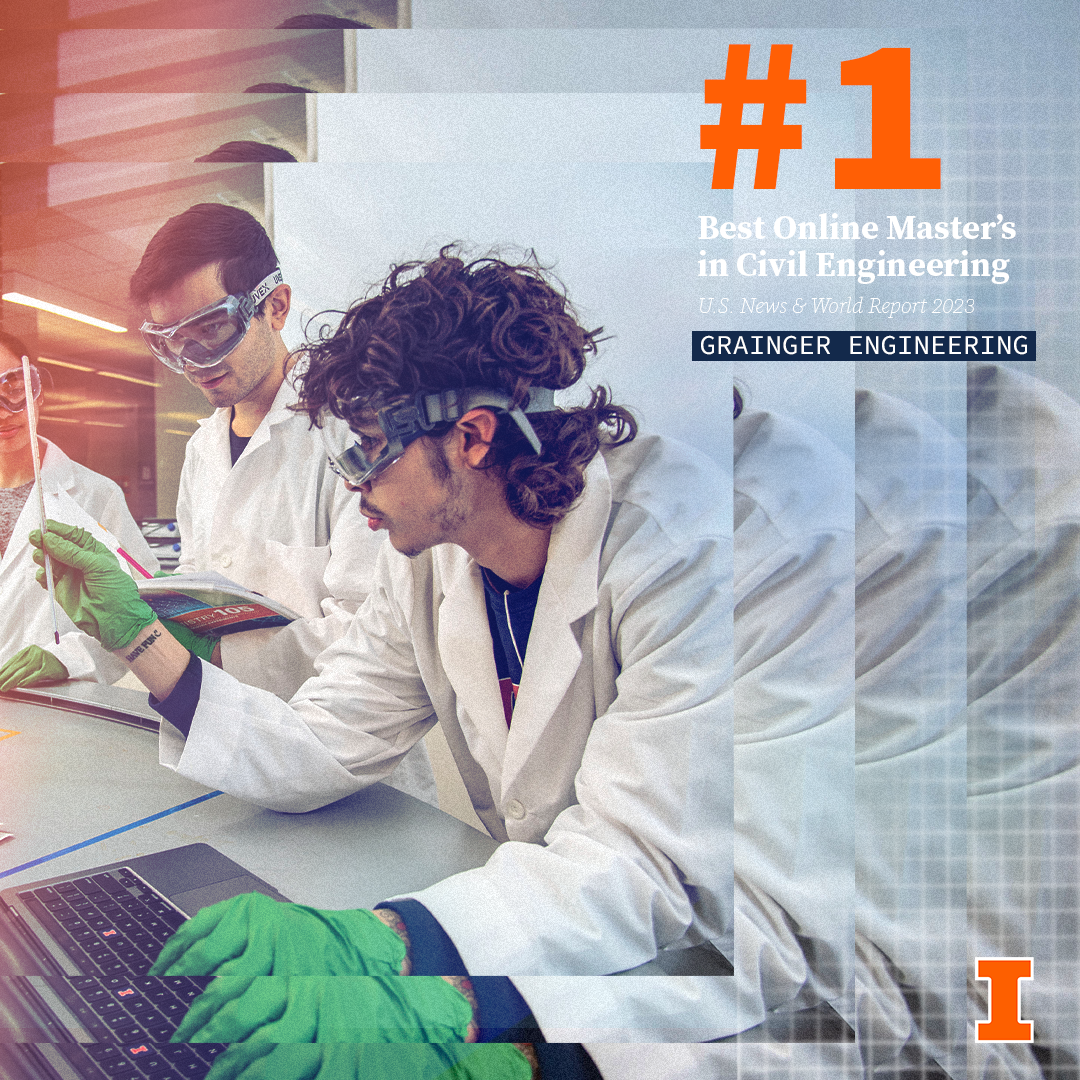 CEE Online again ranked No. 1 by US News | Civil & Environmental ...