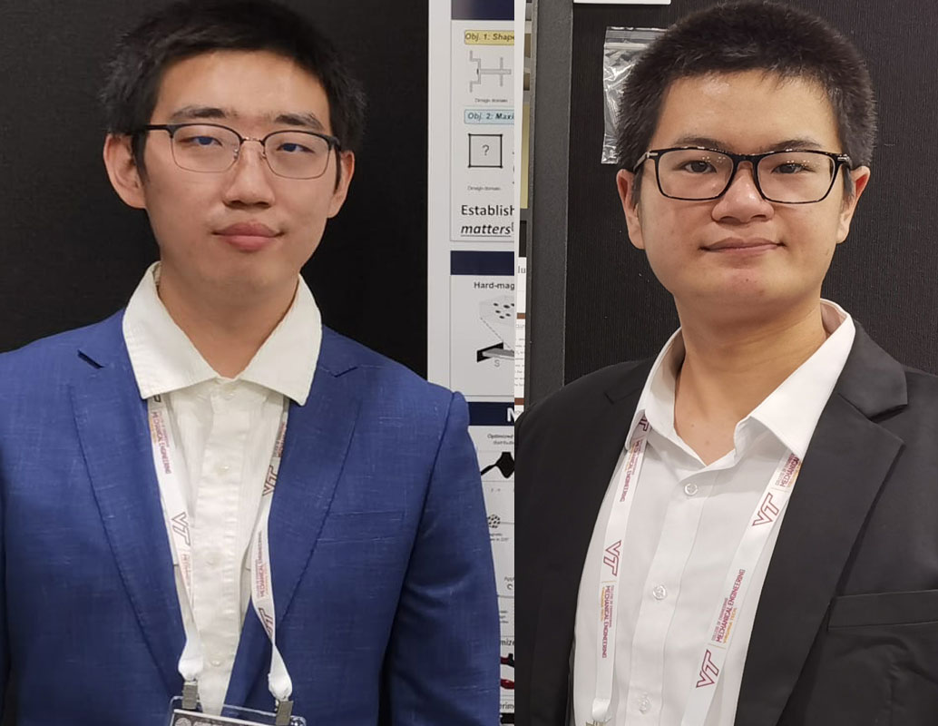CEE student research posters win prizes at ASME Congress | Civil ...